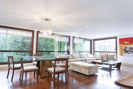 sala de casa de condomínio à venda com 4 quartos, 432m² em Estância Serrana, Nova Lima