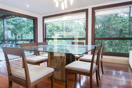 Sala de Jantar de casa de condomínio à venda com 4 quartos, 432m² em Estância Serrana, Nova Lima