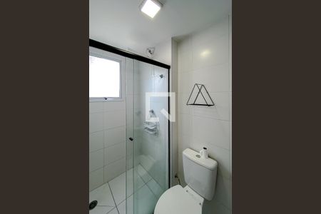 Banheiro da Suíte de apartamento para alugar com 1 quarto, 28m² em Cambuci, São Paulo