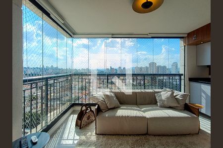 Apartamento à venda com 105m², 3 quartos e 2 vagasTerraço gourmet