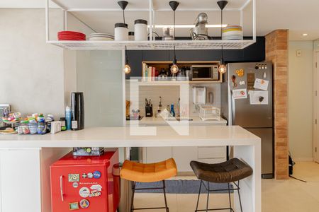 Apartamento à venda com 74m², 1 quarto e 2 vagasSala/Cozinha