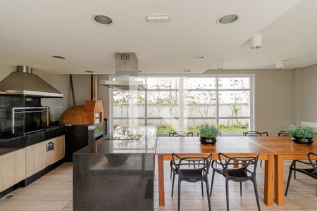 Apartamento à venda com 74m², 1 quarto e 2 vagasChurrasqueira