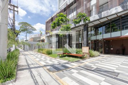 Studio à venda com 29m², 1 quarto e sem vaga Studio à venda com 29m², 1 quarto e sem vagaFachada