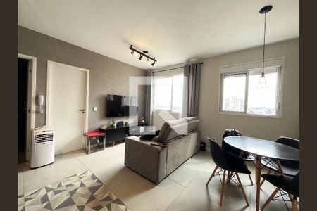 Sala de apartamento à venda com 1 quarto, 35m² em Vila Paulista, São Paulo