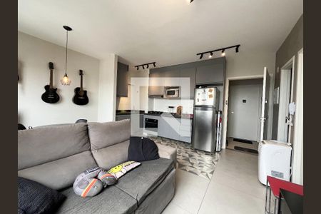 Sala de apartamento à venda com 1 quarto, 35m² em Vila Paulista, São Paulo