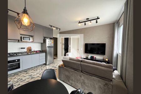 Sala de apartamento à venda com 1 quarto, 35m² em Vila Paulista, São Paulo