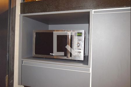 Apartamento à venda com 38m², 1 quarto e sem vagaCozinha - detalhe microondas