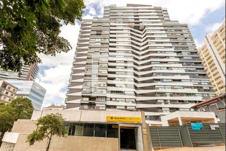 Apartamento à venda com 38m², 1 quarto e sem vaga Apartamento à venda com 38m², 1 quarto e sem vagaFachada