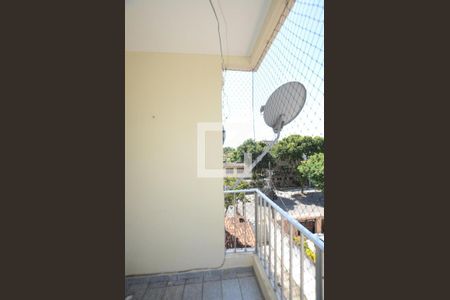Varanda da Sala de apartamento para alugar com 2 quartos, 58m² em Vaz Lobo, Rio de Janeiro