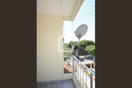 Varanda da Sala de apartamento para alugar com 2 quartos, 58m² em Vaz Lobo, Rio de Janeiro