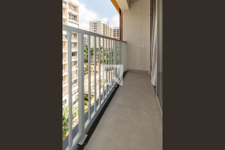 Sacada de kitnet/studio para alugar com 1 quarto, 25m² em Indianópolis, São Paulo