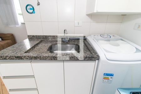 Apartamento para alugar com 32m², 1 quarto e sem vaga Apartamento para alugar com 32m², 1 quarto e sem vagaDetalhe da cozinha