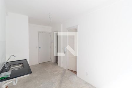 Sala/Cozinha conjugados de apartamento para alugar com 1 quarto, 35m² em Jardim Prudência, São Paulo