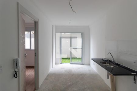 Sala/Cozinha conjugados de apartamento para alugar com 1 quarto, 35m² em Jardim Prudência, São Paulo