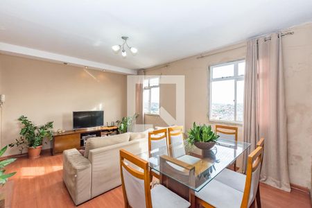 Sala de apartamento à venda com 3 quartos, 95m² em Madre Gertrudes, Belo Horizonte