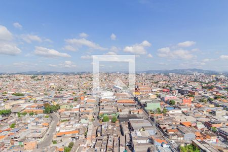 Vista da sala de apartamento para alugar com 2 quartos, 36m² em Jardim Santo Estêvão, Carapicuíba