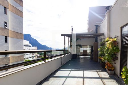 Apartamento para alugar com 80m², 2 quartos e 1 vaga Apartamento para alugar com 80m², 2 quartos e 1 vagaDetalhe da cobertura