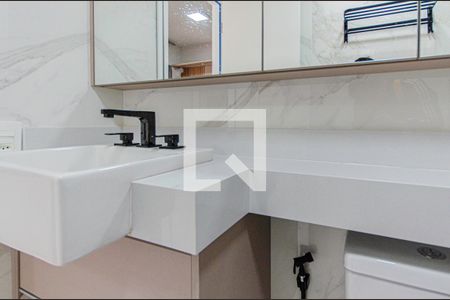 Banheiro de kitnet/studio à venda com 1 quarto, 38m² em Vila Mariana, São Paulo