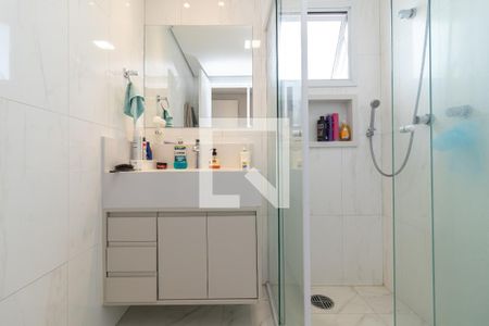 Apartamento à venda com 44m², 1 quarto e 2 vagasBanheiro da Suíte