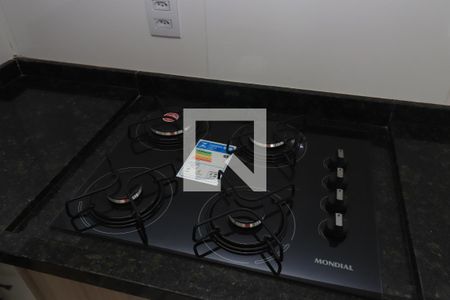 Sala/Cozinha de apartamento à venda com 1 quarto, 42m² em Vila Azevedo, São Paulo