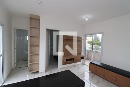 Sala/Cozinha de apartamento à venda com 1 quarto, 42m² em Vila Azevedo, São Paulo