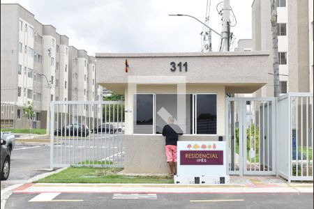 Apartamento para alugar com 42m², 2 quartos e sem vagaFachada e portaria