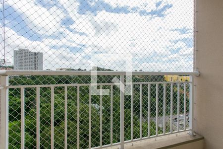 Varanda da Sala de apartamento para alugar com 2 quartos, 48m² em Parque Dom João Neri, São Paulo