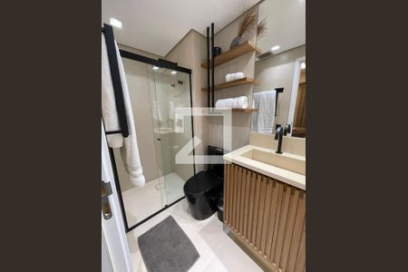 Apartamento à venda com 36m², 1 quarto e 1 vaga Apartamento à venda com 36m², 1 quarto e 1 vagaBanheiro da suíte