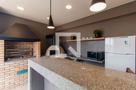 Apartamento para alugar com 34m², 2 quartos e 1 vaga Apartamento para alugar com 34m², 2 quartos e 1 vagaÁrea comum - Churrasqueira