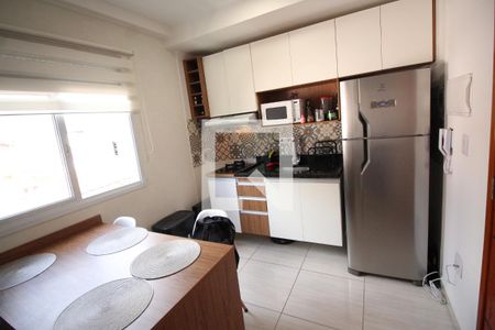 Cozinha  de apartamento à venda com 1 quarto, 32m² em Parque Mandaqui, São Paulo