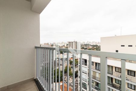 Varanda de kitnet/studio para alugar com 1 quarto, 22m² em Indianópolis, São Paulo
