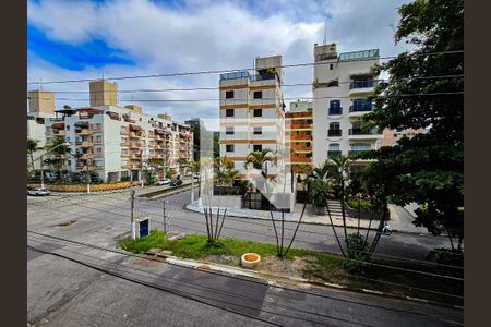 Vista da Sala de apartamento para alugar com 2 quartos, 72m² em Enseada, Guarujá