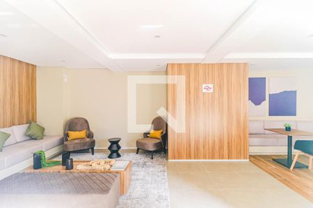 Apartamento à venda com 27m², 1 quarto e sem vaga Apartamento à venda com 27m², 1 quarto e sem vagaÁrea comum - Salão de festas