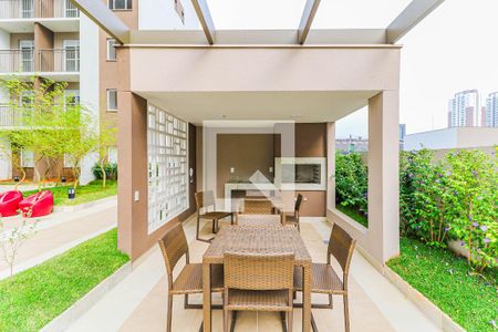 Apartamento à venda com 27m², 1 quarto e sem vaga Apartamento à venda com 27m², 1 quarto e sem vagaÁrea comum - Churrasqueira