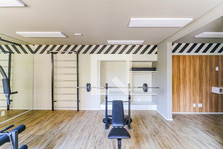 Apartamento à venda com 27m², 1 quarto e sem vaga Apartamento à venda com 27m², 1 quarto e sem vagaÁrea comum - Academia