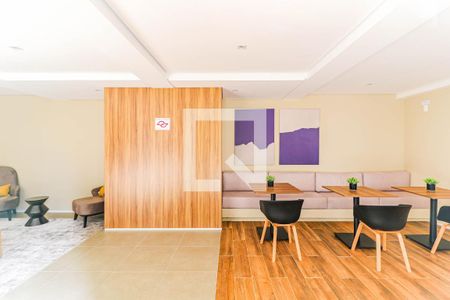 Apartamento à venda com 27m², 1 quarto e sem vaga Apartamento à venda com 27m², 1 quarto e sem vagaÁrea comum - Salão de festas