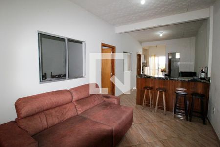 Sala de apartamento para alugar com 3 quartos, 90m² em Jardim Pirineus, Belo Horizonte