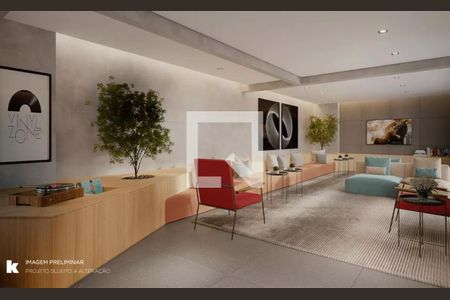 Apartamento à venda com 26m², 1 quarto e sem vagaÁrea comum - Salão de festas