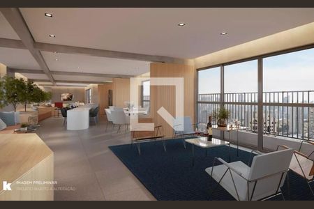 Apartamento à venda com 26m², 1 quarto e sem vagaÁrea comum - Salão de festas