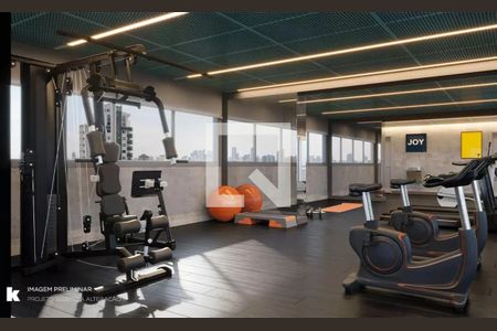 Apartamento à venda com 26m², 1 quarto e sem vagaÁrea comum - Academia