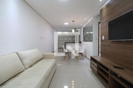 Sala de apartamento para alugar com 2 quartos, 60m² em Vila Alto de Santo André, Santo André