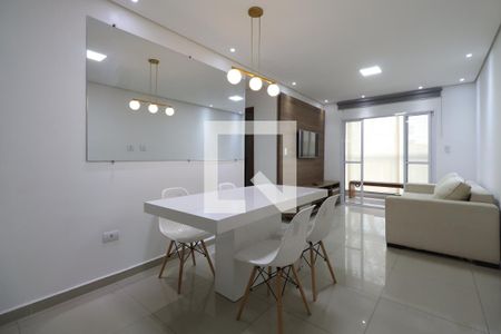 Sala de apartamento para alugar com 2 quartos, 60m² em Vila Alto de Santo André, Santo André