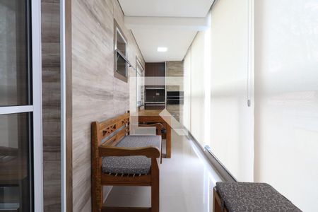Varanda gourmet de apartamento para alugar com 2 quartos, 60m² em Vila Alto de Santo André, Santo André
