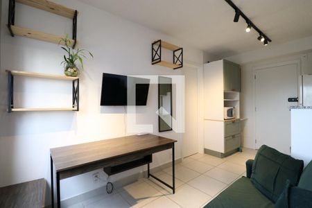 Sala de apartamento para alugar com 1 quarto, 28m² em Barra Funda, São Paulo