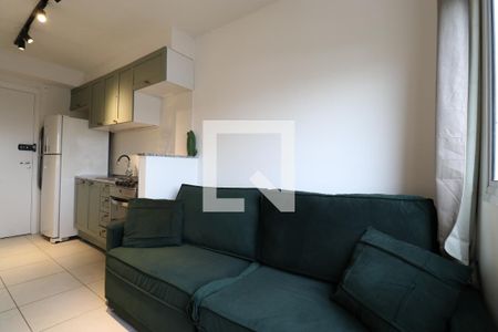 Sala de apartamento para alugar com 1 quarto, 28m² em Barra Funda, São Paulo