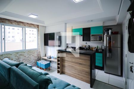 Sala de apartamento para alugar com 2 quartos, 42m² em Jardim São Savério, São Paulo