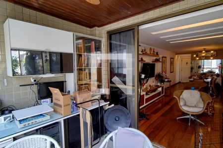sala - varanda de apartamento à venda com 3 quartos, 129m² em Recreio dos Bandeirantes, Rio de Janeiro