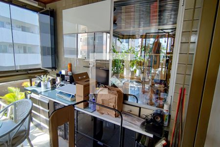 sala - varanda de apartamento à venda com 3 quartos, 129m² em Recreio dos Bandeirantes, Rio de Janeiro