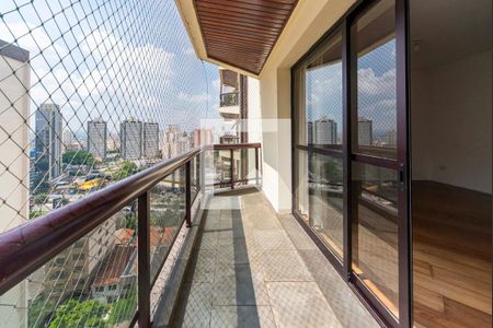 Varanda da Sala de apartamento para alugar com 3 quartos, 141m² em Centro, Santo André