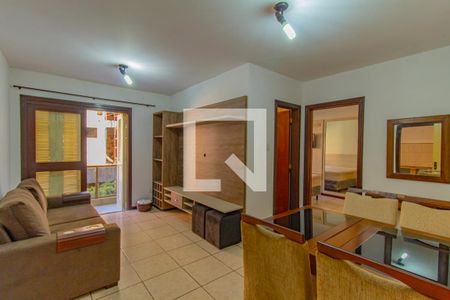 Sala de apartamento para alugar com 1 quarto, 51m² em Nossa Senhora das Gracas, Canoas